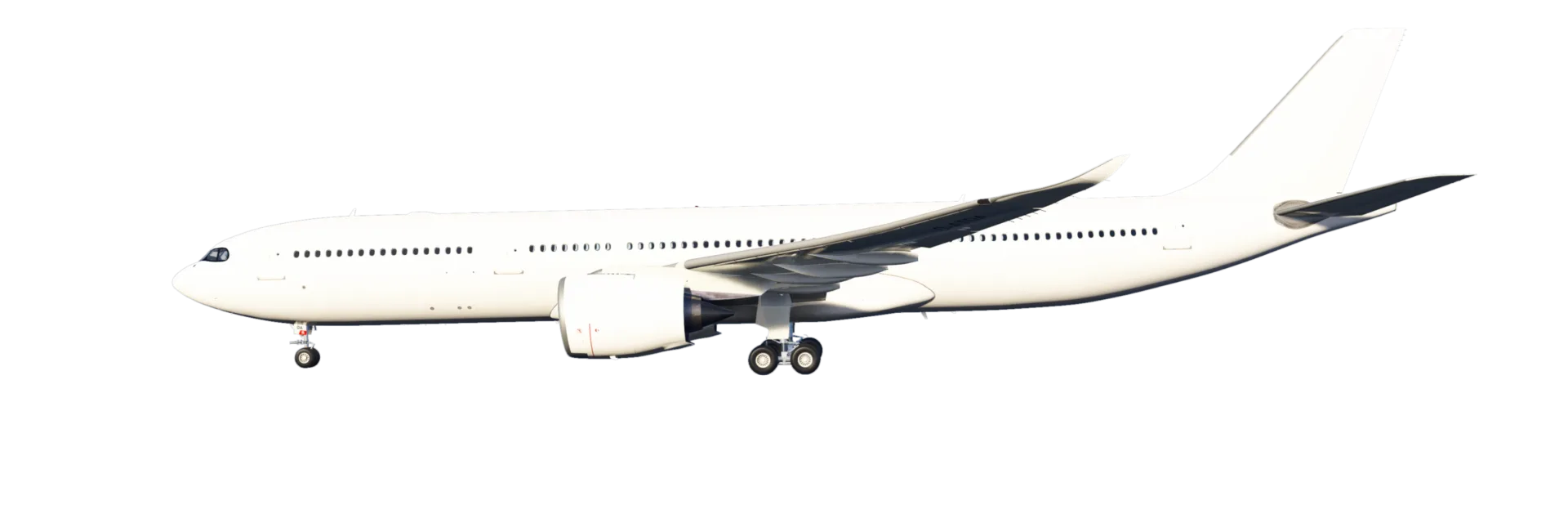 Airbus A330-900 in Eurostarling livery, side view