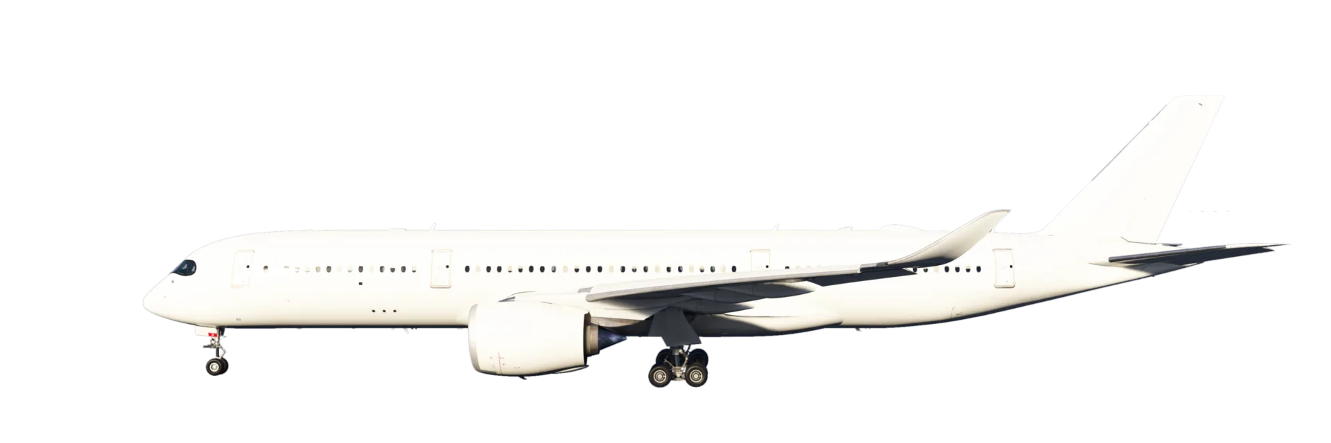 Airbus A350-900 in Eurostarling livery, side view